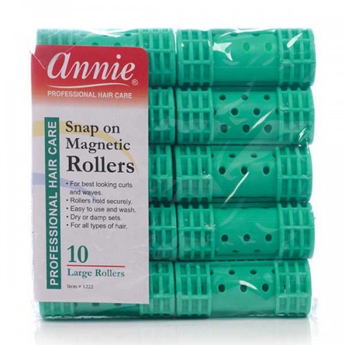 Annie Snap on Magnetic Rollers Large #1222